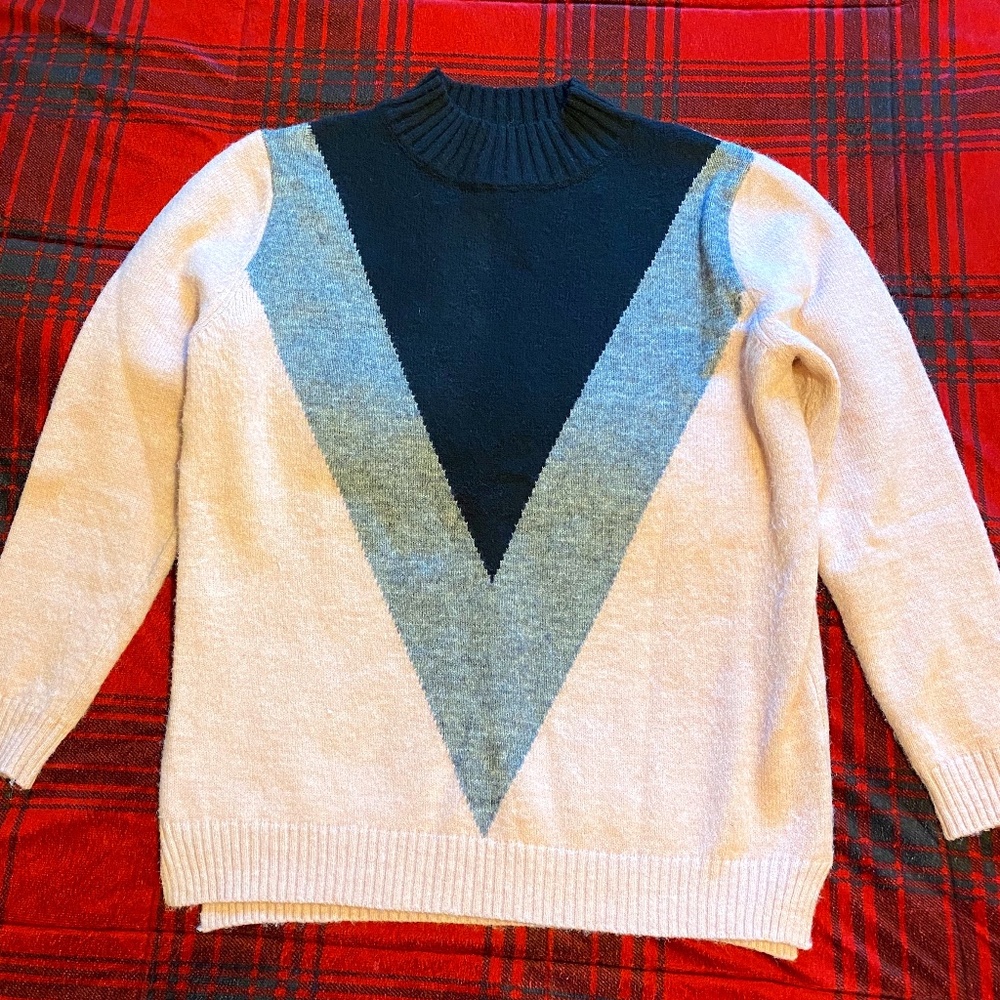 light pink women's sweater